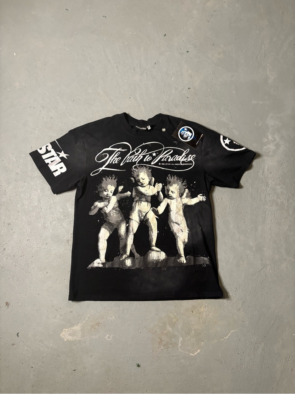 Hellstar “The Path to Paradise” Tshirt Mens Size Medium